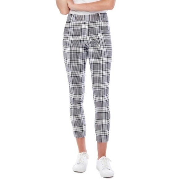 ILTM Gwyneth Marquis‎ Trousers Plaid Pants Size Small NWT - Picture 1 of 6